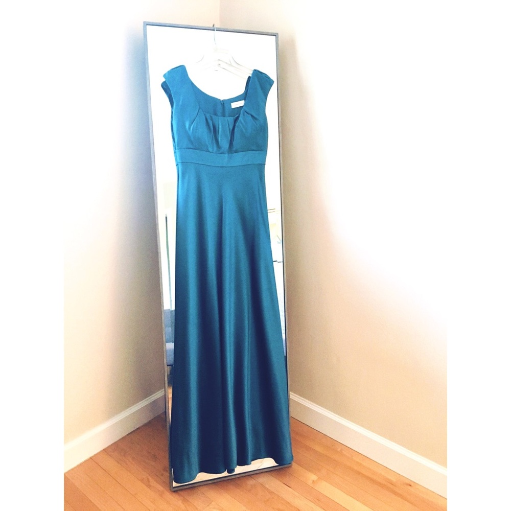 NWOT Satin Gown